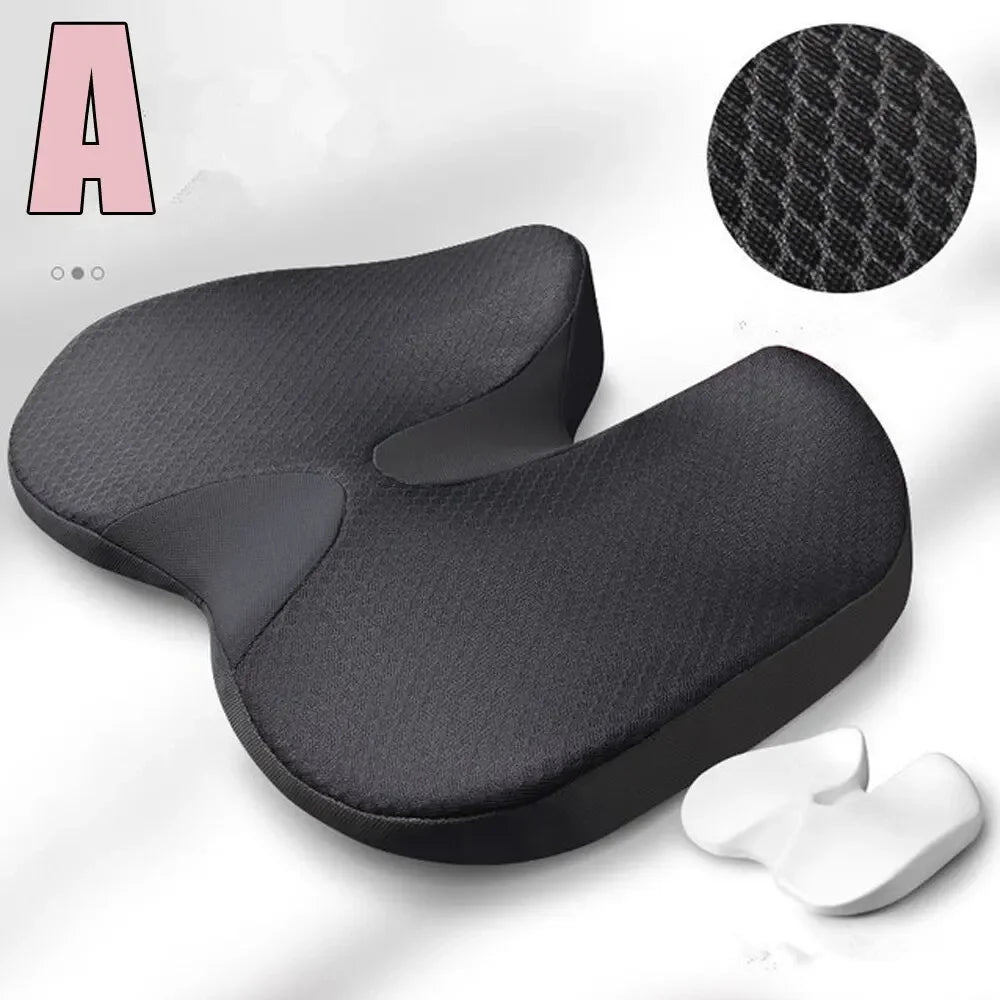 Donut Pillow - Memory Foam Tailbone & Coccyx Seat Cushion for Pain Relief