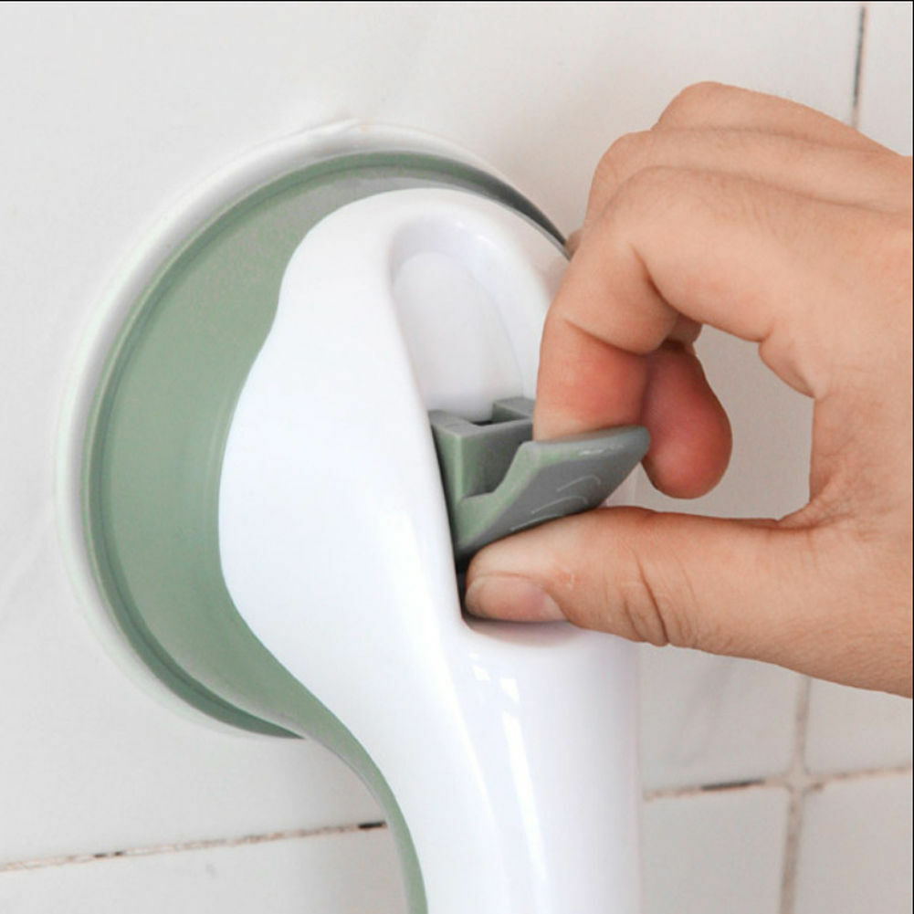 Sturdy Bathroom Shower Suction Cup Grab Bar Handle - Safety Holder