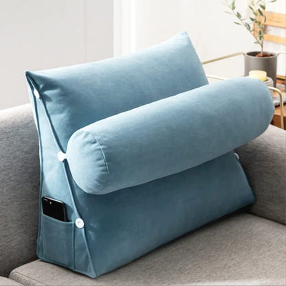 Bed Wedge Pillow - Adjustable Memory Foam Support Wedge for Sleeping, Reading & Rest