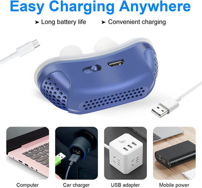Anti-Snoring Device - Portable Nasal Vents for Quieter Sleep, Travel Size
