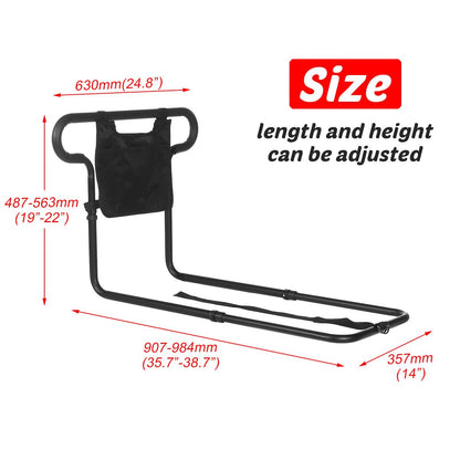 Bed Rails for Seniors - Adjustable Bed Rail Assist Handle for Elderly Adults