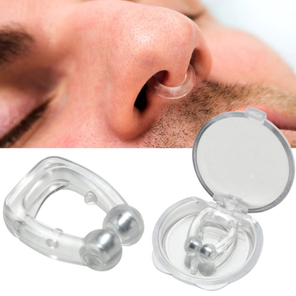 Anti-Snoring Nose Clip - Magnetic Nasal Clips for Sleep, 2 Piece Set