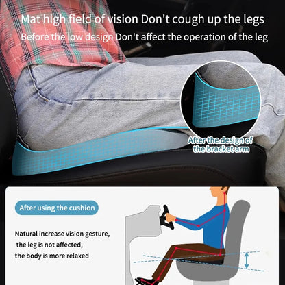 Donut Pillow - Memory Foam Tailbone & Coccyx Seat Cushion for Pain Relief