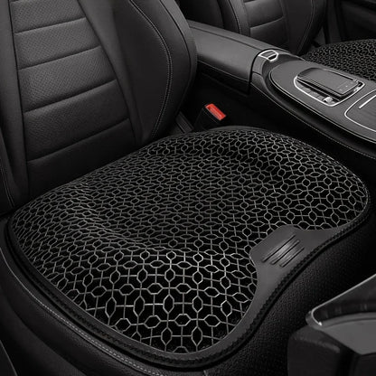 Gel Seat Cushion - Breathable Honeycomb Cushion for Office Chair, Car & Home