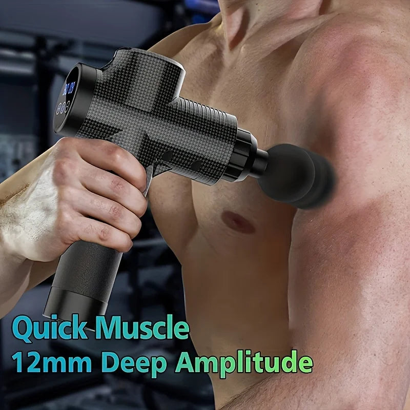 6/30 Level Massage Gun Fascia Deep Muscle Relax Body Neck