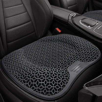 Gel Seat Cushion - Breathable Honeycomb Cushion for Office Chair, Car & Home