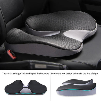 Donut Pillow - Memory Foam Tailbone & Coccyx Seat Cushion for Pain Relief