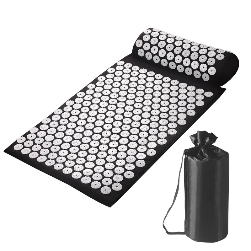 Acupressure Mat Set Massage Cushion for Back & Neck Relief