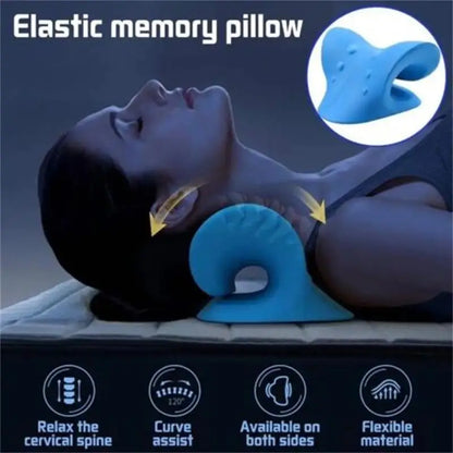 Neck Stretcher - Cervical Neck & Shoulder Relaxer Pillow