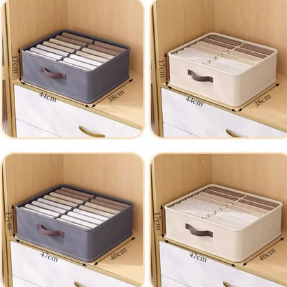 Closet Organizer Drawers - Foldable Fabric Wardrobe Clothes Storage, 14-24 Grids