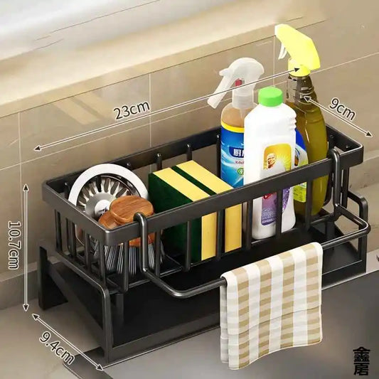 Compact Tap - Sink Organizer for Cleaning Supplies and Plates