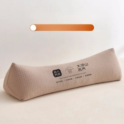 Buckwheat Pillow - Adjustable Cervical Neck Support Pillow for Sleeping