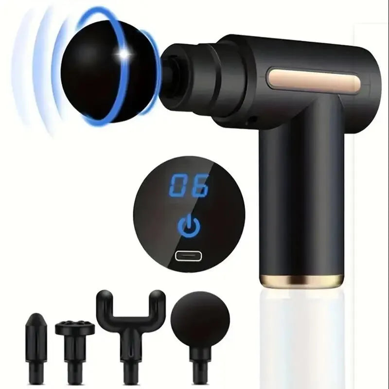 6/30 Level Massage Gun Fascia Deep Muscle Relax Body Neck