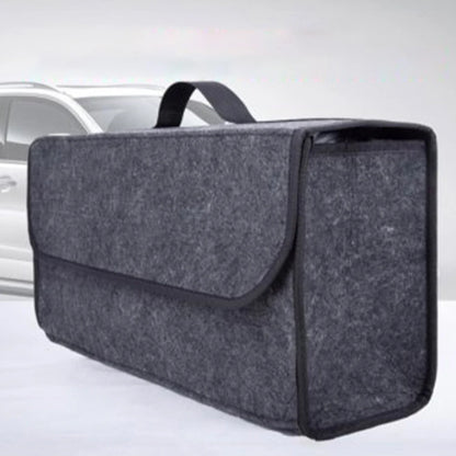 Car Trunk Organizer - Collapsible Anti-Slip Storage with Compartments for SUV & Auto