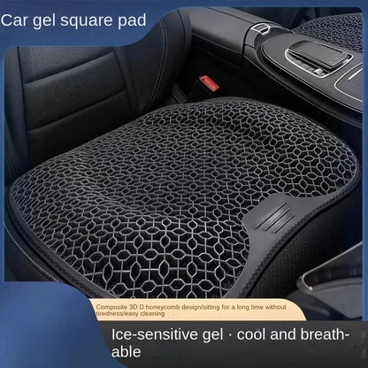 Gel Seat Cushion - Breathable Honeycomb Cushion for Office Chair, Car & Home