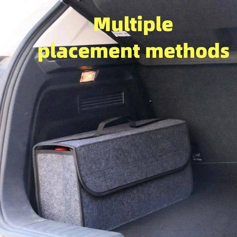 Large Anti Slip Compartment Boot Storage Organizer Tool - Car Organizer