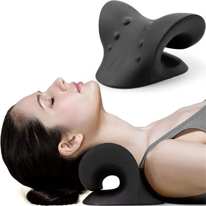 Neck Stretcher - Cervical Neck & Shoulder Relaxer Pillow