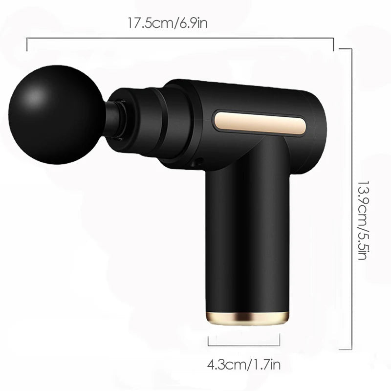 6/30 Level Massage Gun Fascia Deep Muscle Relax Body Neck