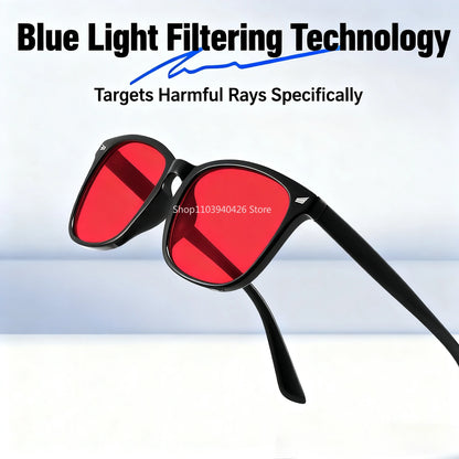 Blue Light Glasses - Blue Light Blocking Computer Glasses for Screen Time, Anti-Glare