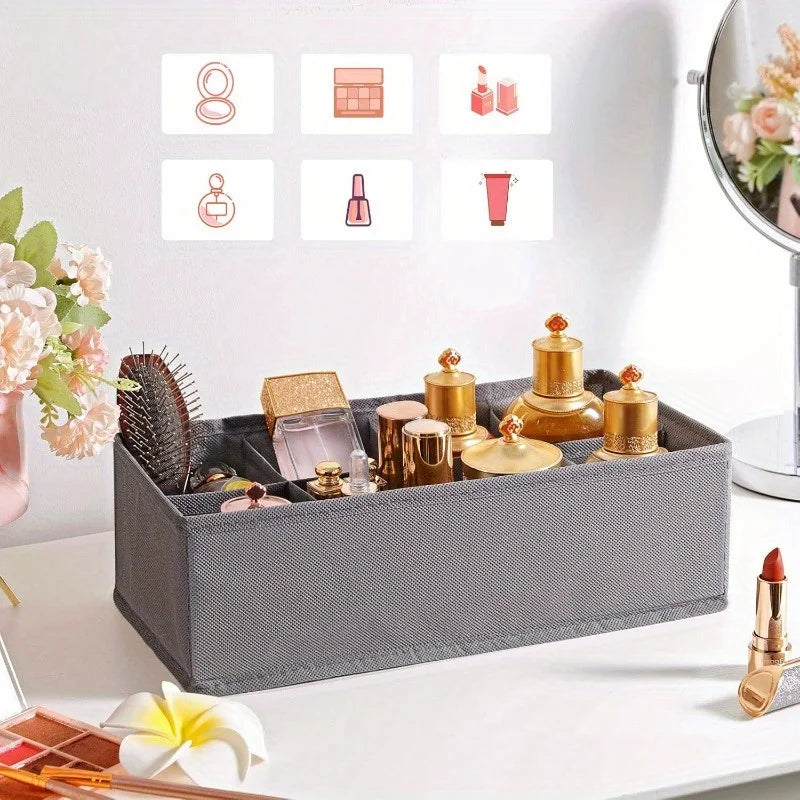 4pcs Foldable Drawer Organizer Set