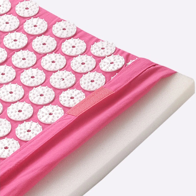 Acupressure Mat Set Massage Cushion for Back & Neck Relief
