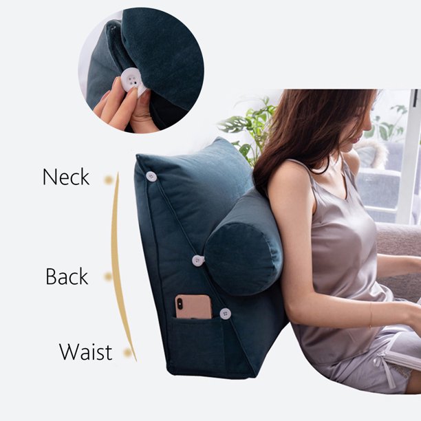 Luxury Back Wedge Bed Pillow - Adjustable Support