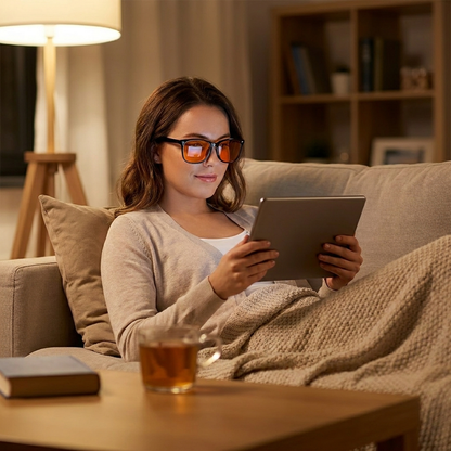 Blue Light Glasses - Blue Light Blocking Computer Glasses for Screen Time, Anti-Glare