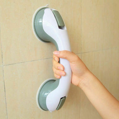 Shower Grab Bar - Suction Cup Bathroom Safety Handle for Elderly & Seniors