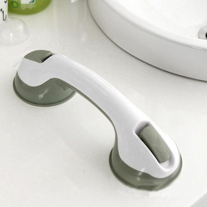 Shower Grab Bar - Suction Cup Bathroom Safety Handle for Elderly & Seniors