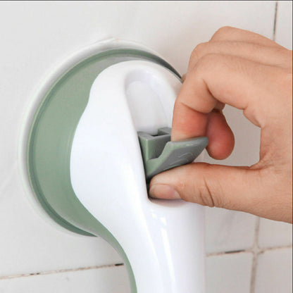 Shower Grab Bar - Suction Cup Bathroom Safety Handle for Elderly & Seniors