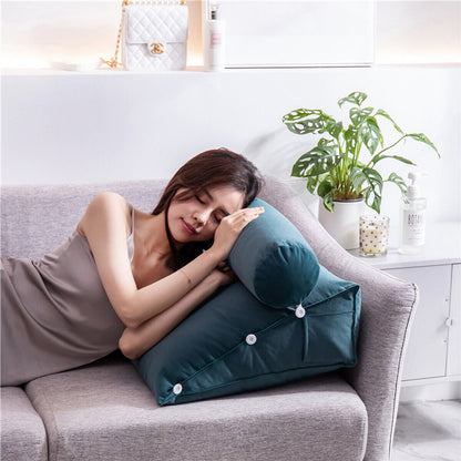 Bed Wedge Pillow - Adjustable Memory Foam Support Wedge for Sleeping, Reading & Rest